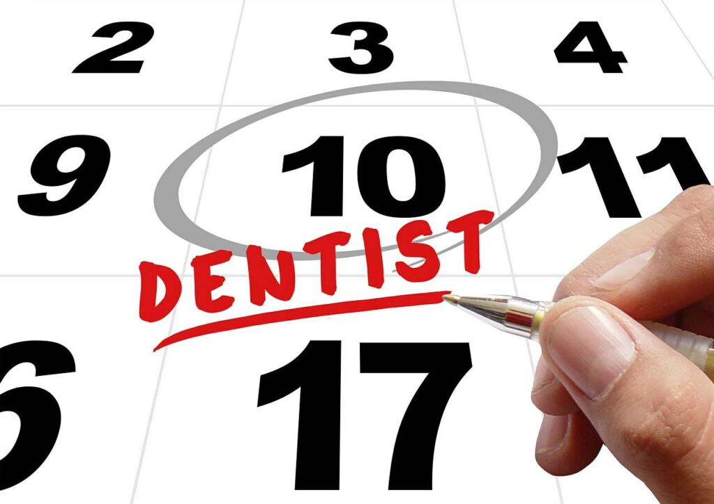 date 10 circled on the calendar