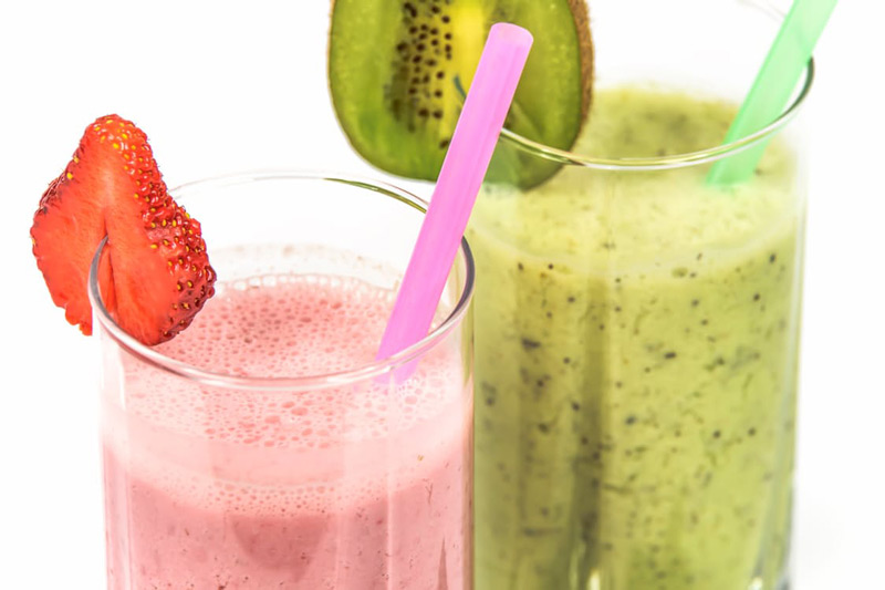 Strawberry and guava juice